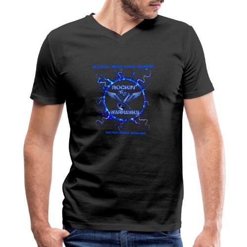 Rockin' Warhawks Merchandise - Men's V-Neck T-Shirt by Canvas