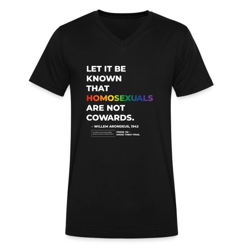 Pride 2023 Tee - Men's V-Neck T-Shirt by Canvas