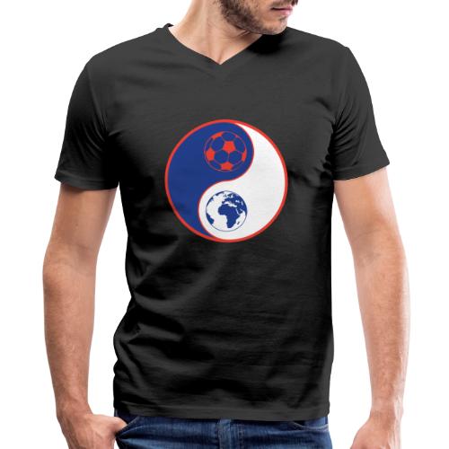 soulofsoccer nature movement - Men's V-Neck T-Shirt by Canvas