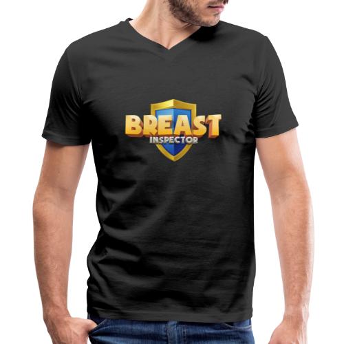 Breast Inspector - Customizable - Men's V-Neck T-Shirt by Canvas