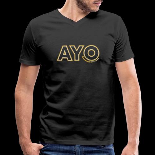 AyoGaming's Logo v1 - Men's V-Neck T-Shirt by Bella + Canvas