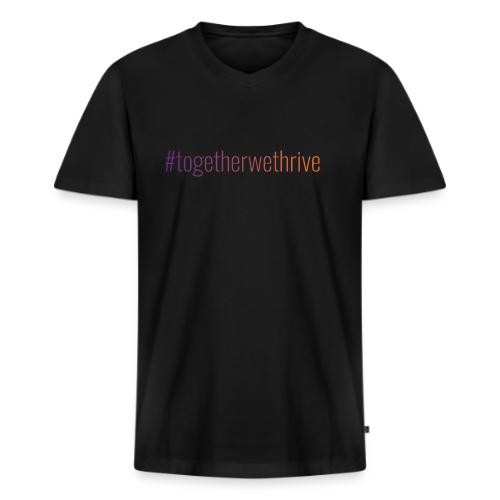 Hashtag - Men's Premium Organic V-Neck T-Shirt