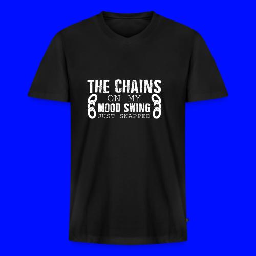 Mood Swings - Men's Premium Organic V-Neck T-Shirt