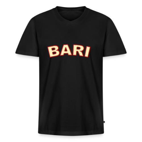bari_2_color - Men's Premium Organic V-Neck T-Shirt