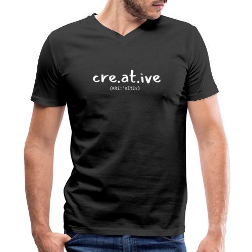Creative 1 - Men's V-Neck T-Shirt by Canvas