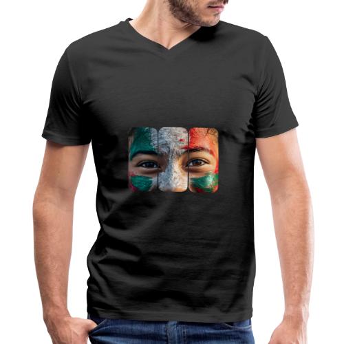 Colors of México - Men's Premium Organic V-Neck T-Shirt