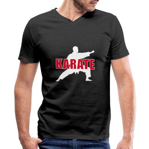 Karate Focus - Men's Premium Organic V-Neck T-Shirt