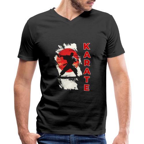 Karate: the spirit of discipline - Men's Premium Organic V-Neck T-Shirt