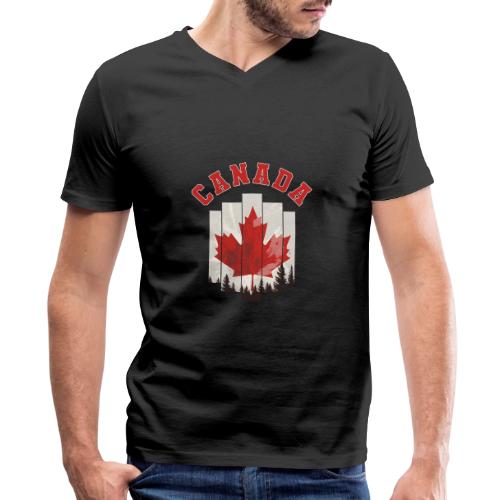 Creative Spirit of Canada - Men's Premium Organic V-Neck T-Shirt
