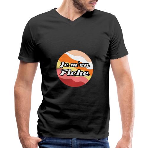I don't care - Men's Premium Organic V-Neck T-Shirt