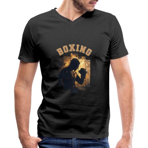 The Art of Boxing - Men's Premium Organic V-Neck T-Shirt