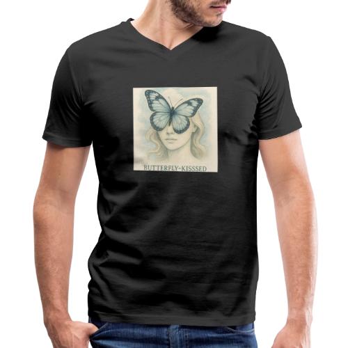 Butterfly kisses Hue - Men's V-Neck T-Shirt by Bella + Canvas