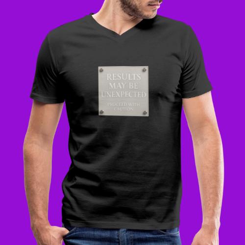 Results - White - Men's V-Neck T-Shirt by Bella + Canvas