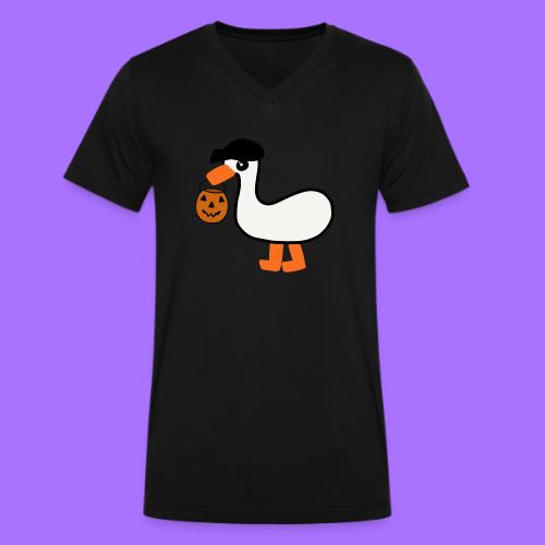 Emo Goose (Halloween 2021) - Men's V-Neck T-Shirt by Bella + Canvas