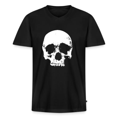Skull - Men's Premium Organic V-Neck T-Shirt
