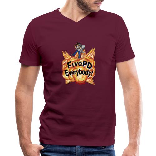 It's FivePD Everybody! - Men's V-Neck T-Shirt by Canvas