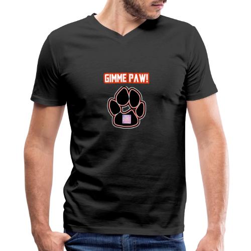 Jack-Jack’s Paw (Proceeds go to ASPCA!) - Men's Premium Organic V-Neck T-Shirt