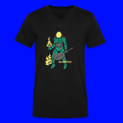 Afronaut - Men's V-Neck T-Shirt by Bella + Canvas
