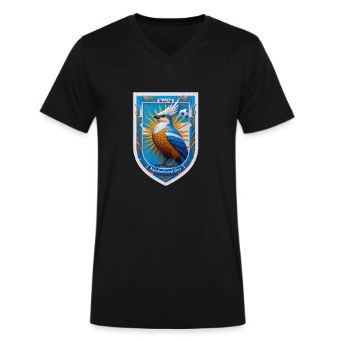 Argentina Hornero Pride T Shirt, Football Gift - Men's V-Neck T-Shirt by Bella + Canvas