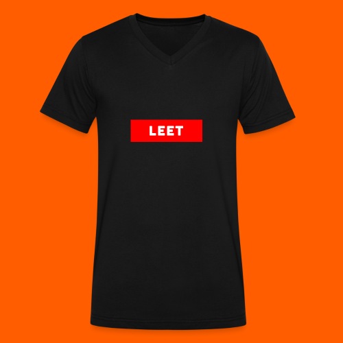 LIMITED EDITION LEET MERCH - Men's V-Neck T-Shirt by Canvas