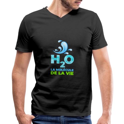 The molecule of life - Men's Premium Organic V-Neck T-Shirt