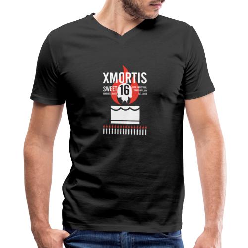 Xmortis Sweet 16 Tees - Men's V-Neck T-Shirt by Canvas
