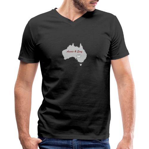 Aussie and sexy - Men's V-Neck T-Shirt by Canvas