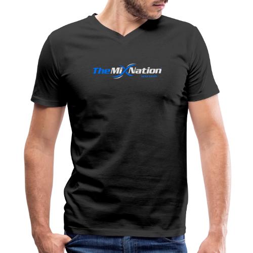 TheMixNation & QR - Men's Premium Organic V-Neck T-Shirt