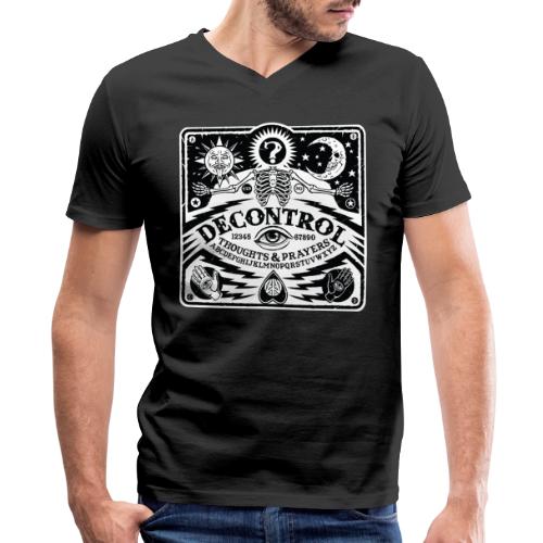 decontptshirt - Men's V-Neck T-Shirt by Canvas