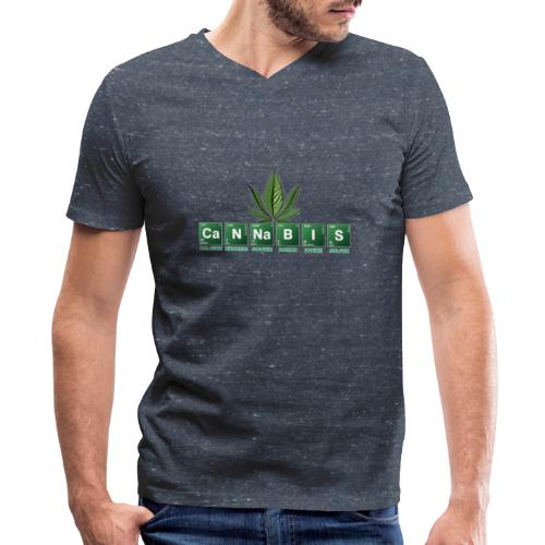 420 - Men's V-Neck T-Shirt by Canvas