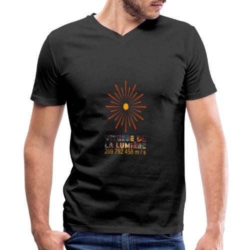 Speed of light - Men's Premium Organic V-Neck T-Shirt