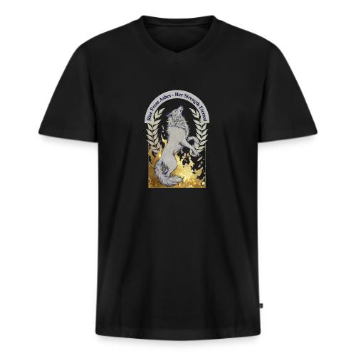 Women's Day Legacy T Shirt, Empowerment Gift 2026 - Men's Premium Organic V-Neck T-Shirt