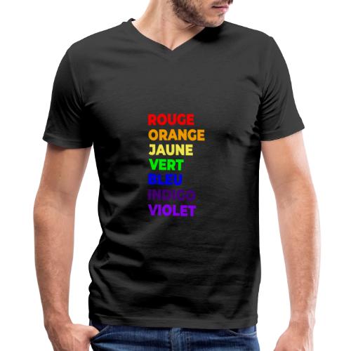 True Colors - Men's Premium Organic V-Neck T-Shirt