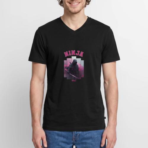 Elite Ninja Spirit - Men's Premium Organic V-Neck T-Shirt