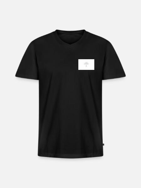 umbrella - Men's Premium Organic V-Neck T-Shirt - black