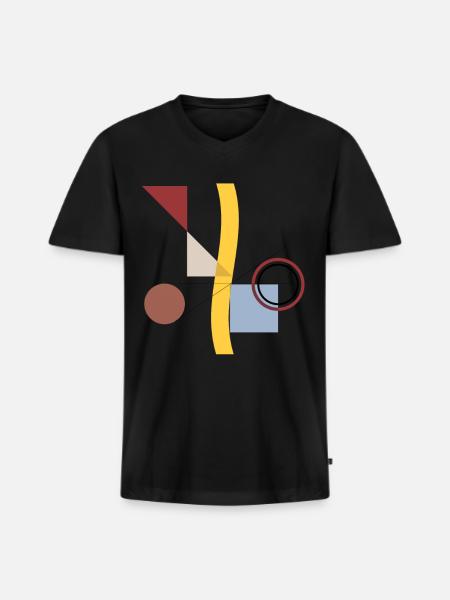 Artist - Men's Premium Organic V-Neck T-Shirt - black