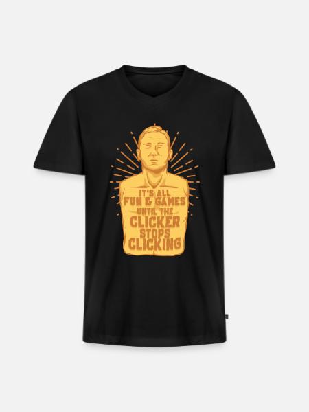CPR Instructor Paramedic - Men's Premium Organic V-Neck T-Shirt - black