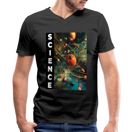 Atomic Science Vision - Men's Premium Organic V-Neck T-Shirt