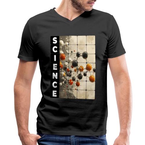 Science in Structure - Men's Premium Organic V-Neck T-Shirt