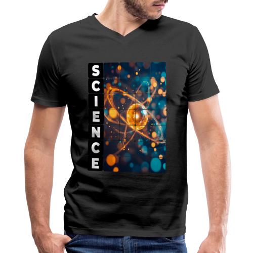 Science in Motion - Men's Premium Organic V-Neck T-Shirt