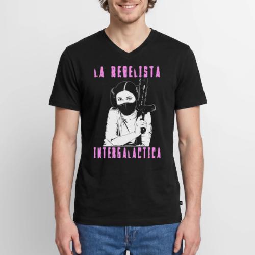 La Rebelista - Men's Premium Organic V-Neck T-Shirt
