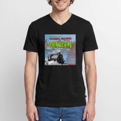 Reading Reading StadiumMixCoverArt RGB - Men's Premium Organic V-Neck T-Shirt
