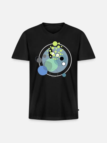 BOHO DESIGN - Men's Premium Organic V-Neck T-Shirt - black