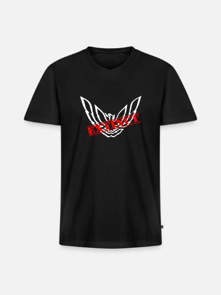 Trans Am - Men's Premium Organic V-Neck T-Shirt - black