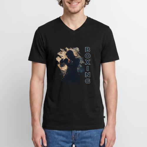 Boxing Ready - Men's Premium Organic V-Neck T-Shirt