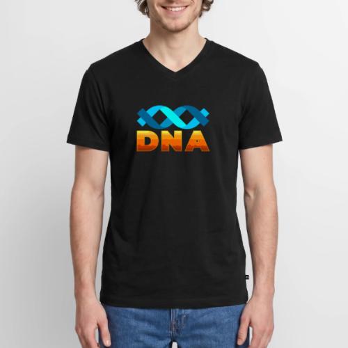 DNA: Coded to Be - Men's Premium Organic V-Neck T-Shirt