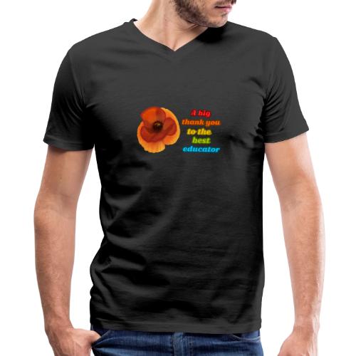 Teaching Legend - Men's Premium Organic V-Neck T-Shirt