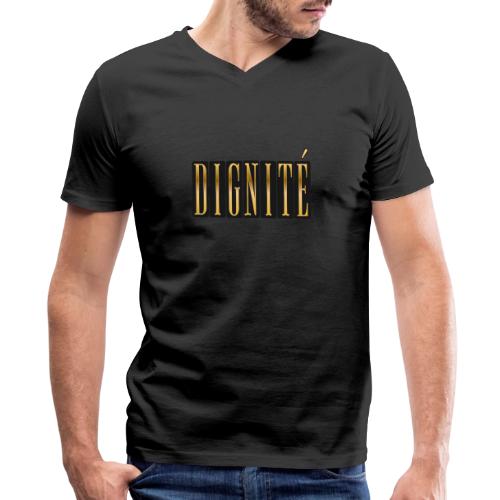 Golden Dignity - Men's Premium Organic V-Neck T-Shirt