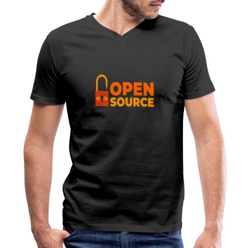 Open Source: Code is Freedom - Men's Premium Organic V-Neck T-Shirt