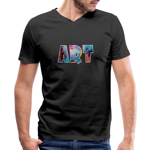 Art in Color - Men's Premium Organic V-Neck T-Shirt